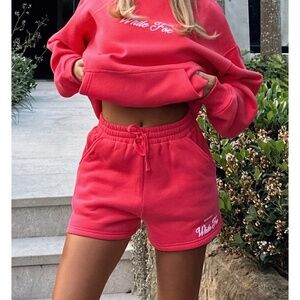 White Fox Season 7 Lounge Shorts Sorbet Women's Size S